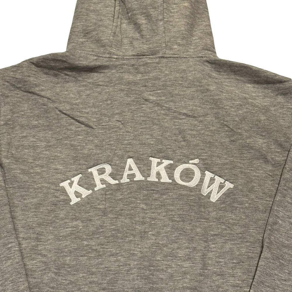 MTD Sp. z o.o. Krakow Polska Gray Zip-Up Hoodie Sweatshirt Size XL - Picture 5 of 7